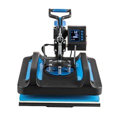 8 in 1 Heat Press Machine 15″x15″ 30OZ Tumbler Sublimation T-shirt Mug Hat Plate