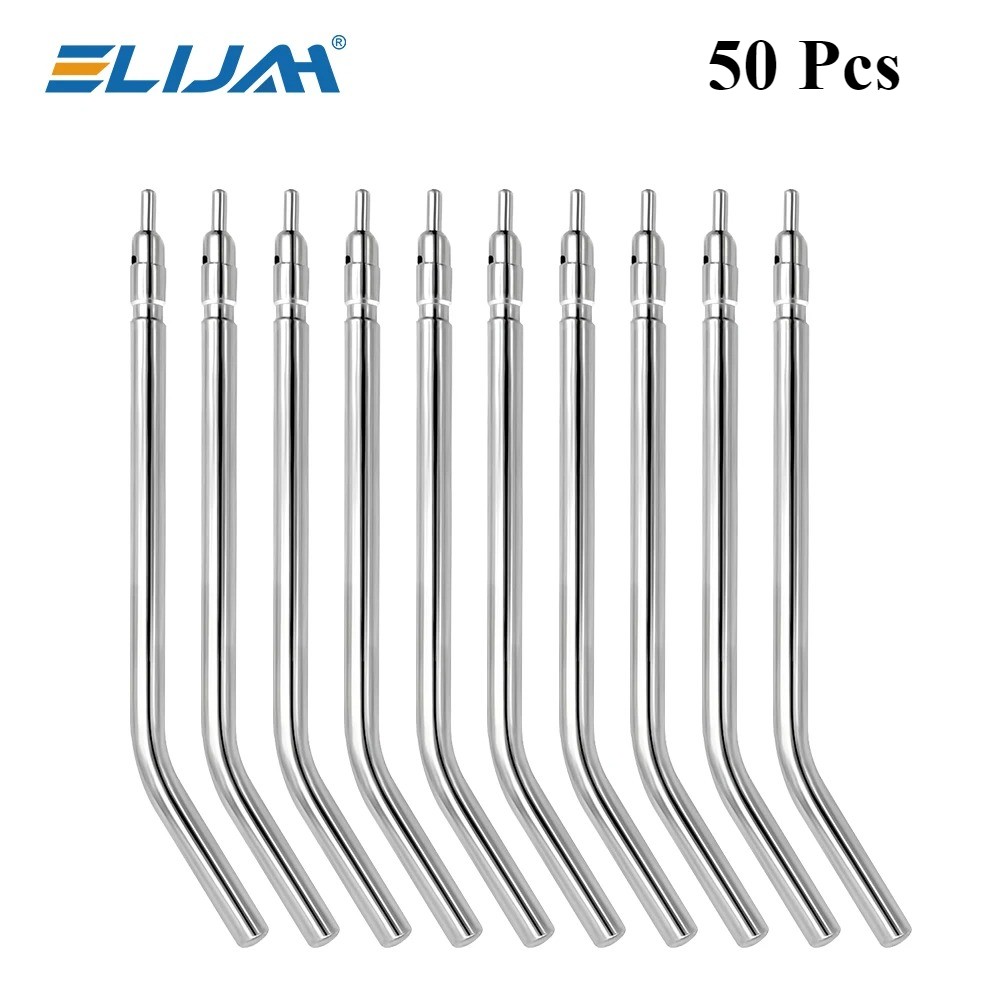 Dental 3 Way Air Water Spray Triple Syringe Handpiece / 50 Nozzles Tips Tubes US