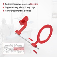 Dental X-Ray Aiming Ring Bitewing/Anterior/Posterior Arm Digital Sensor Holder U