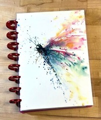 Watercolor Dragonfly Cover Set FOR USE with the TUL/Arc (8 disc) Planner