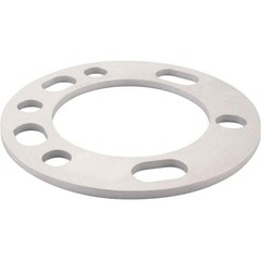 4 Wheel Spacers 5×114.3 6mm 1/4″ Aerospace Aluminum Silver for Toyota Lexus Ford