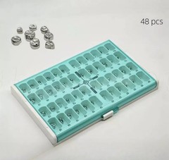 48 Sizes Stainless Steel Dental Kids Primary Molar Crowns Pediatric Crowns kit
