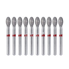 AZDENT Dental Diamond Burs Football/Fine #368-023F #379-023F Friction Grip