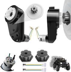 24V High-Speed Motor Gearbox Upgrade Kit for Power Wheels – Durable Steel Gears