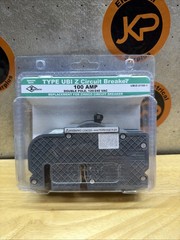 Zinsco UBIZ-2100-1 2 Pole 100 Amp Type UBI Z Circuit Breaker 120/240V New