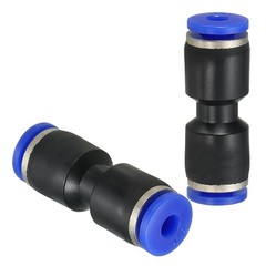 PATIKIL 1/8 Inches Push to Connect Fittings, 10Pcs Plastic Air Line Hose Fitt…