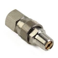 Quick Disconnect 8mm 1/8 Npt Thread Durability Male And Female PCP Paintball