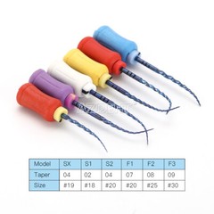 AZDENT Dental Endodontic Niti Rotary Files Heat Activated Engine Use File SX-F3