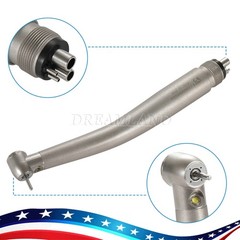 NSK Style Dental LED E-generator Fiber Optic 4 Spray Handpiece 4H Standard Head