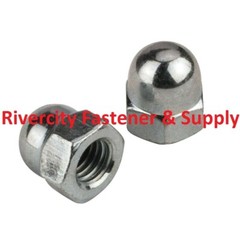 (10) M8-1.25 Acorn / Dome / Cap Hex Nuts A2 Stainless M8x1.25 8mm M8 x 1.25
