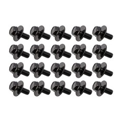 Car Body Bolts Screws M6-1.0x 16mm Long-10mm Hex-17mm Washer For Toyota 20-100PC