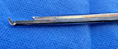 Life Instrument Co 1mm Cervical Spine Kerrison Rongeur, 837-8001-0, 40 degree Up