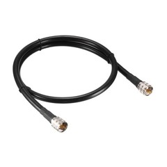 4Ft UHF Male PL-259 to UHF Male PL-259 Low Loss RG213 Coax Jumper Cable