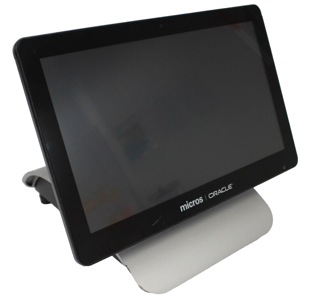 Oracle Micros Workstation 6 7346027t POS w/ Adjustable Stand 8GB RAM 128GB SSD