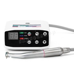 NSK Style Dental Electric Brushless Micro Motor +1:5 LED Contra Angle Hand piece