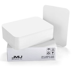 1000Pcs Tray Covers Paper Liners Tattoo Size B 8.5″ x 12.25″ JMU Dental White