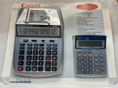 Canon P23-DH V Mini Desktop Printing Calculator and LS-100TS Handheld Calculator