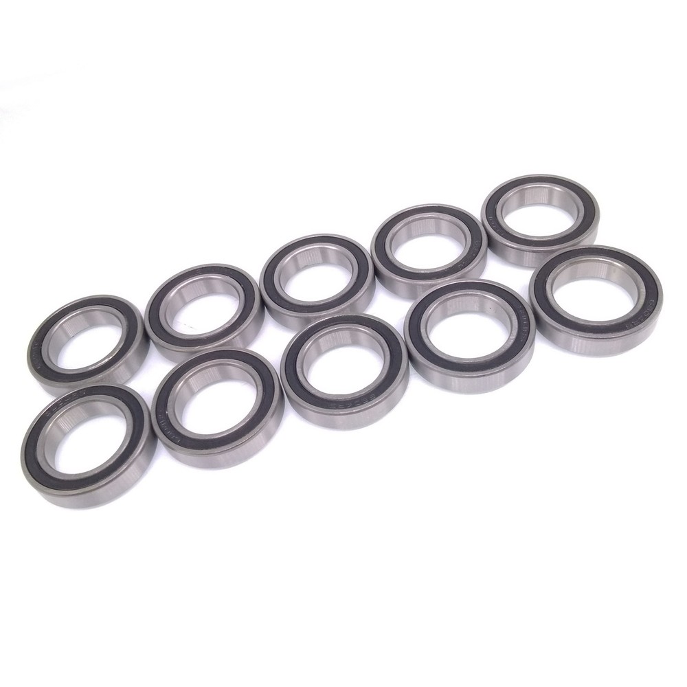 10pcs 6804-2RS (20x32x7mm) Bicycle Ceramic Si3N4 Rubber Sealed Bearing Bearings