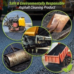 Trick Shot Asphalt Solvent and Cleaner – USDA Biobased Industrial Degreaser f…