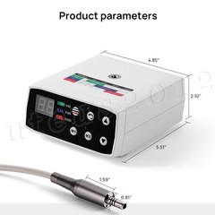 Dental Electric Motor W/ Tube Internal Spray for 1:5 Handpiece Contra Fit NL400