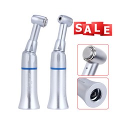 Dental 1:1 Slow Low Speed Contra Angle Push Button Handpiece Fit E-Type Motors