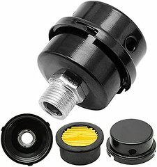 HL018200AV Air Compressor Silencer Filter Metal 20Mm Thread (1/2″PT 20Mm) Fits C