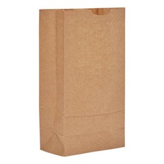 General Supply GX10500 Grocery Paper Bags #10 500/bundle Natural