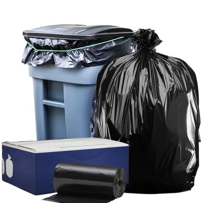 Plasticplace 95-96 Gallon Trash Bags – 1.2 mil thick – 50 Bags on Rolls