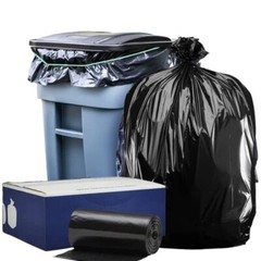 Plasticplace 95-96 Gallon Trash Bags – 1.2 mil thick – 50 Bags on Rolls