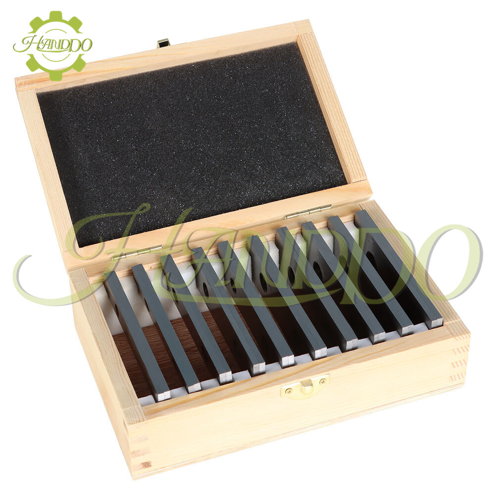 1/8 × 4″ Precision Parallel Set 0. 001″ Hardened Steel In Case Steel 10 Pair