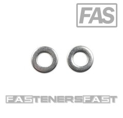 (100) M8 DIN125A Stainless Steel Flat Washer 8mm DIN 125 A2 (QTY:100 Pieces)