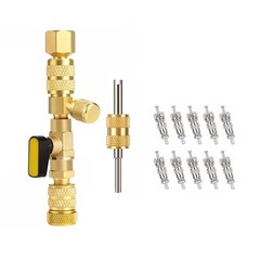 1/4″ & 5/16″ Port Valve Core Remover&Installer For Various Maintenance Scenarios