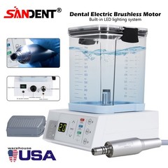 SANDENT Brushless LED Electric Micro Motor 1:5 Handpiece NO-LED LED Contra Angle