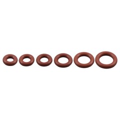 180 Pcs O-Ring Brown Metric FKM O-Ring Kit Fit High Heat Applications with Box