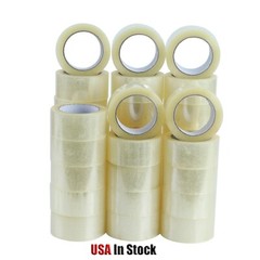 36 Rolls of Sealing Packing Packaging Tape 2″ x 110 Yards (330 ft) 1.6 Mil