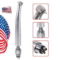 YABANGBANG Dental High Speed Handpiece with 4 Holes Quick Coupler 360° Swivel