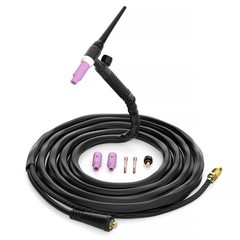 6 IN 1 Aluminum MIG Welder Gas Flux Core 250A 110/230V MMA TIG w/Lift Tig Torch