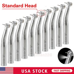 KaVo Style Dental Fiber Optic LED Handpiece Fast High Speed /LED Coupler 4/6Hole
