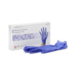 McKesson Confiderm 3.0 Nitrile Exam Glove Standard Cuff Length SMALL 100 per Box