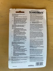 (2) Amerimax 85-127 SeamerMate Gutter Seal Professional Grade Permanent Gray, 1
