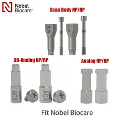 Hiossen/Nobel/Straumann Open/Closed Tray Posts Healing & Locator Abutments Caps