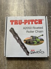 DAIDO TRU-PITCH A2050 RIVETED ROLLER CHAIN 10 FEET 96 PITCHES