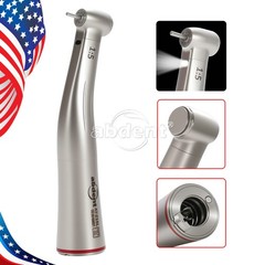 AbDent Electric Handpiece 1:5 LED Contra Angle Fiber Optic High Speed Standard