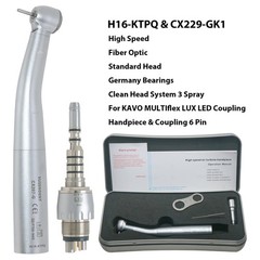 US COXO Dental Fiber Optic Turbine High Speed Handpiece Fit Kavo Multiflex LUX