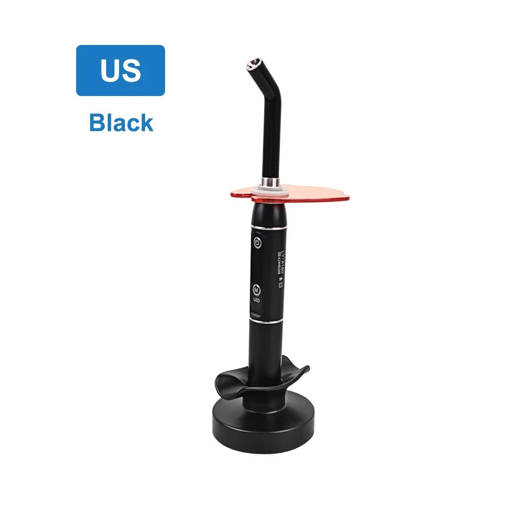 Dental Wireless Cordless LED Cure Curing Light Lamp 2000mw 5W Tool Resin Cure US