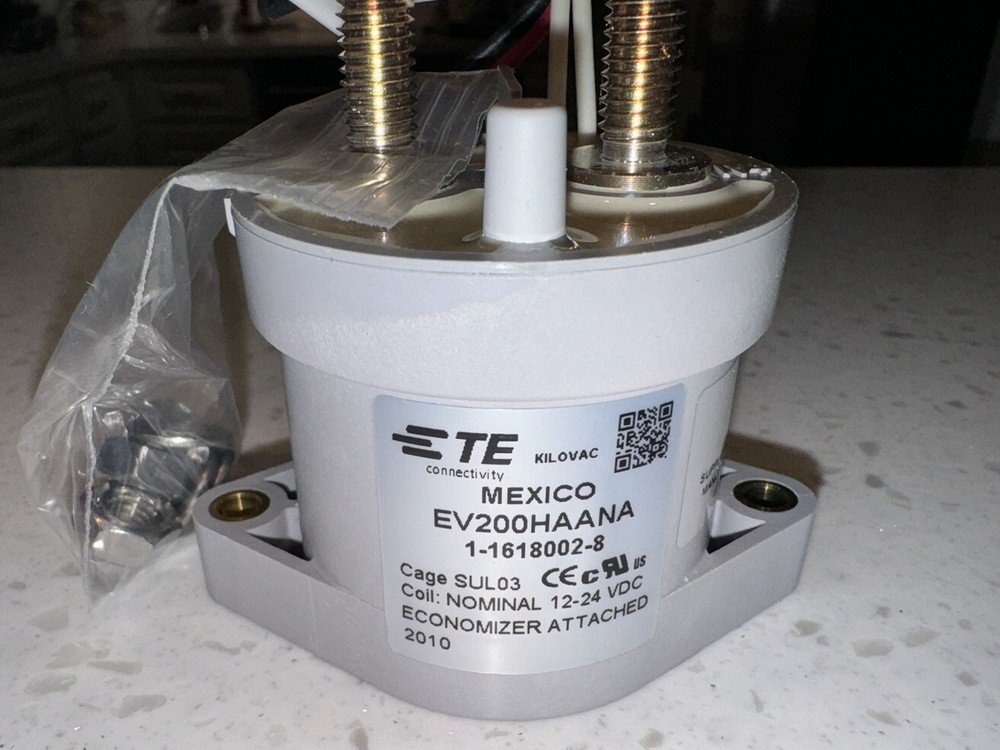 Tyco Electronics Kilovac RELAY EV200 HAANA PN:1-1618002-8 Economizer MEXICO