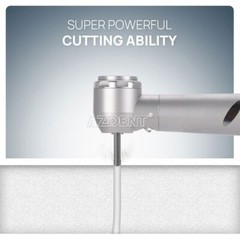 Dental E-generador LED pieza de mano de alta velocidad Push Torque Head 2Holes