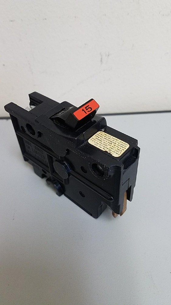 Federal Pacific 1 pole 15A Type NA 115 Stab-Lok Breaker NA115 1 YEAR WARRANTY