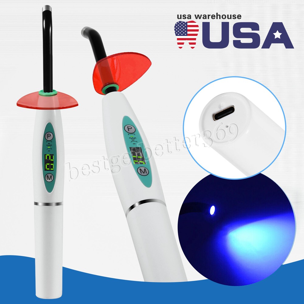 Dental Estilo Woodpecker Lampara /Fotocurado con Sistema de Blanqueamien 1500mW