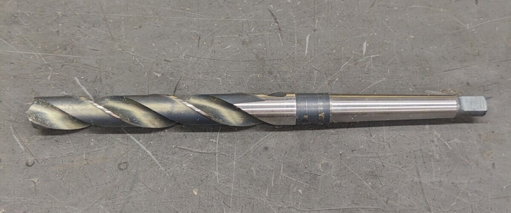 1 Michigan Drill Metric 14.0mm Taper Shank Drill Bit 118° HSS 1MT NEW USA 14mm